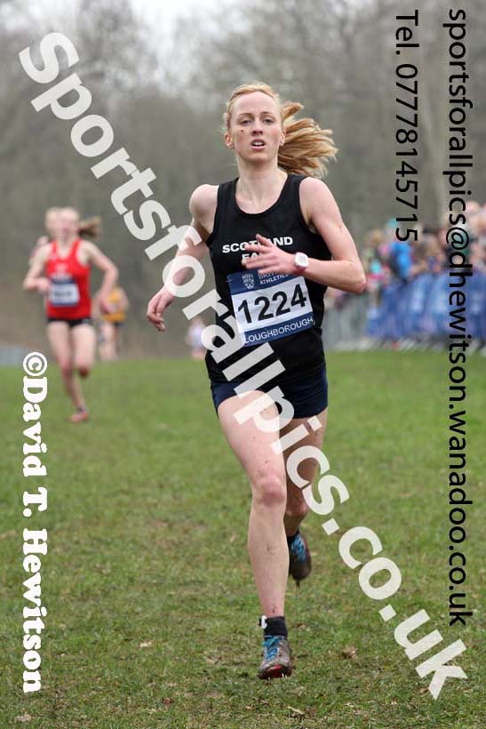 Senior womens Inter Counties Cross Country, Prestwold Hall, Loughborough. Photo: David T. Hewitson/Sports for All Pics